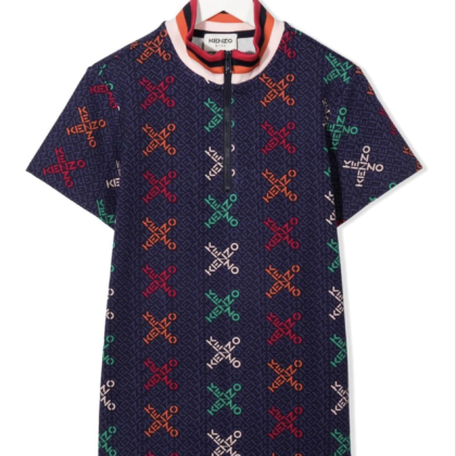 Kenzo Kids logo-print T-Shirt dress