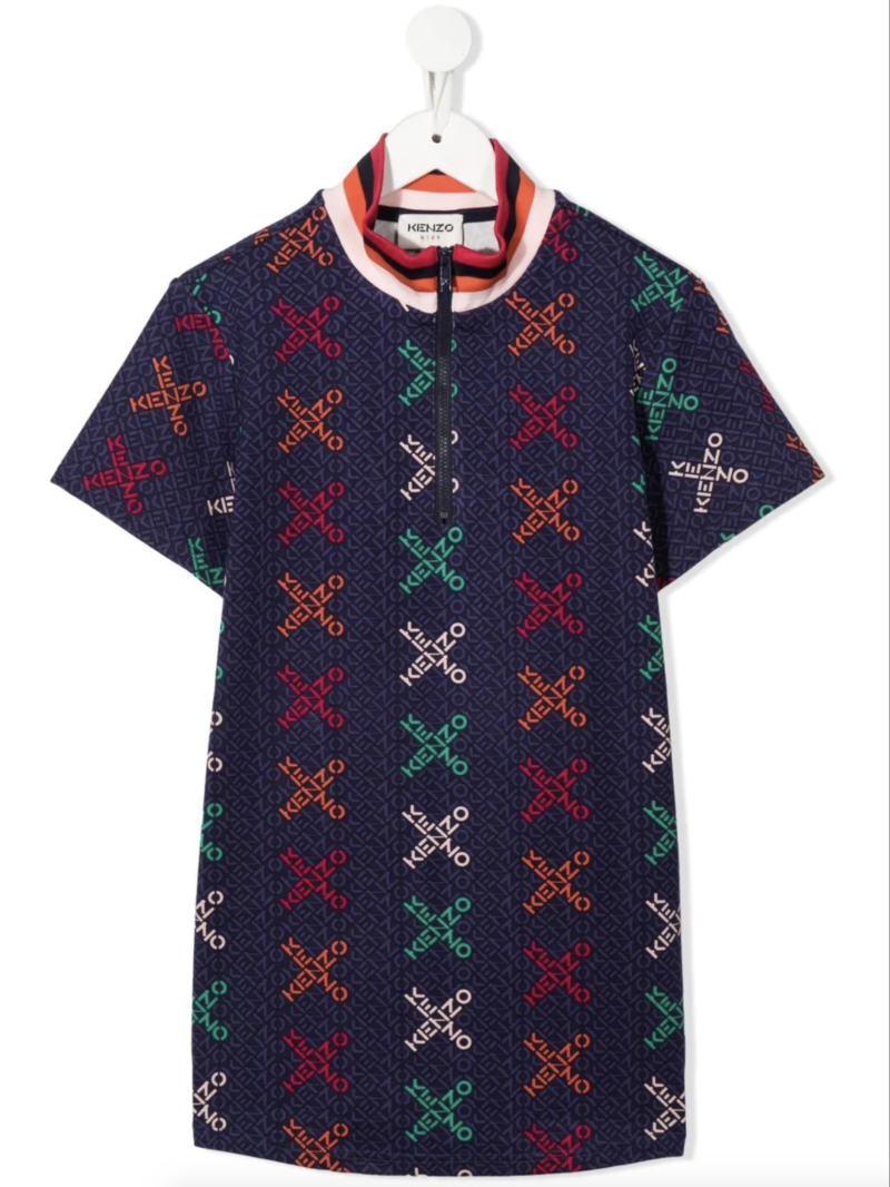 Kenzo Kids logo-print T-Shirt dress