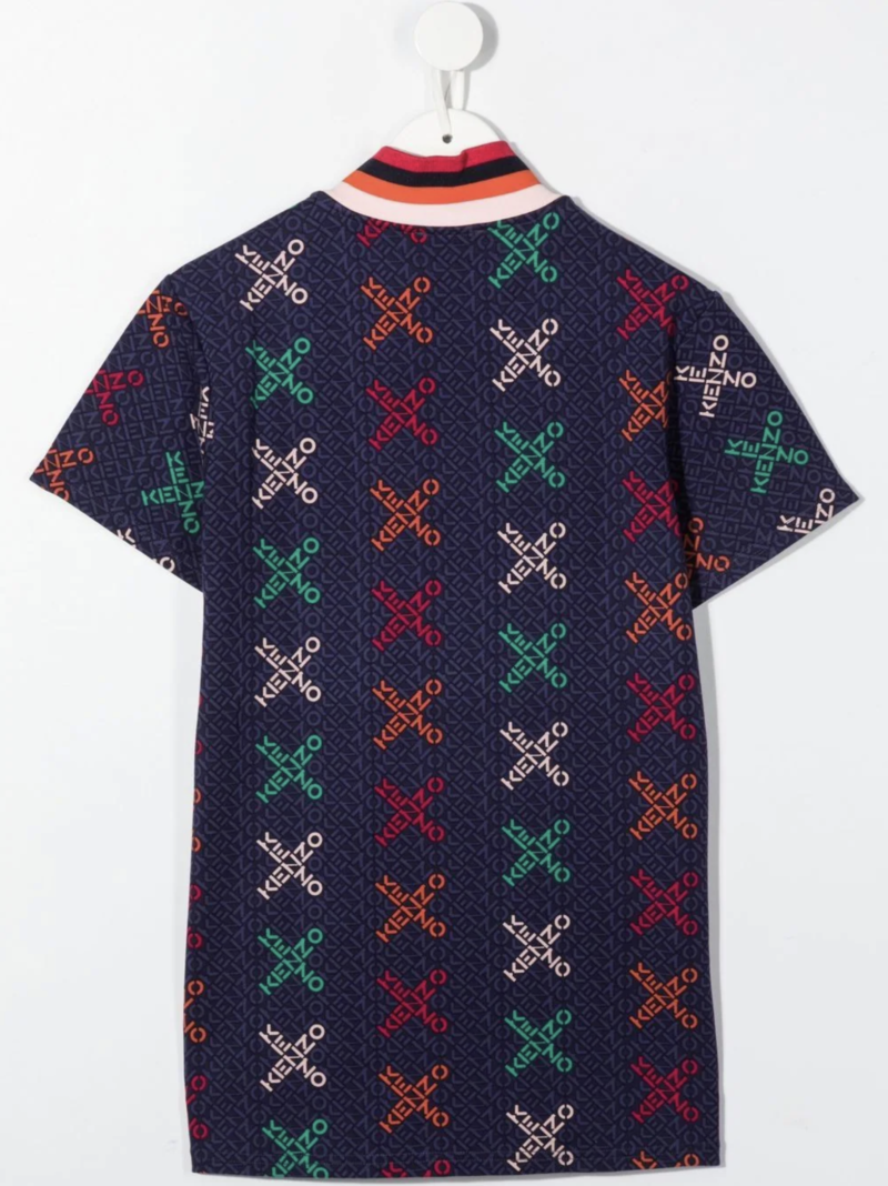 Kenzo Kids logo-print T-Shirt dress