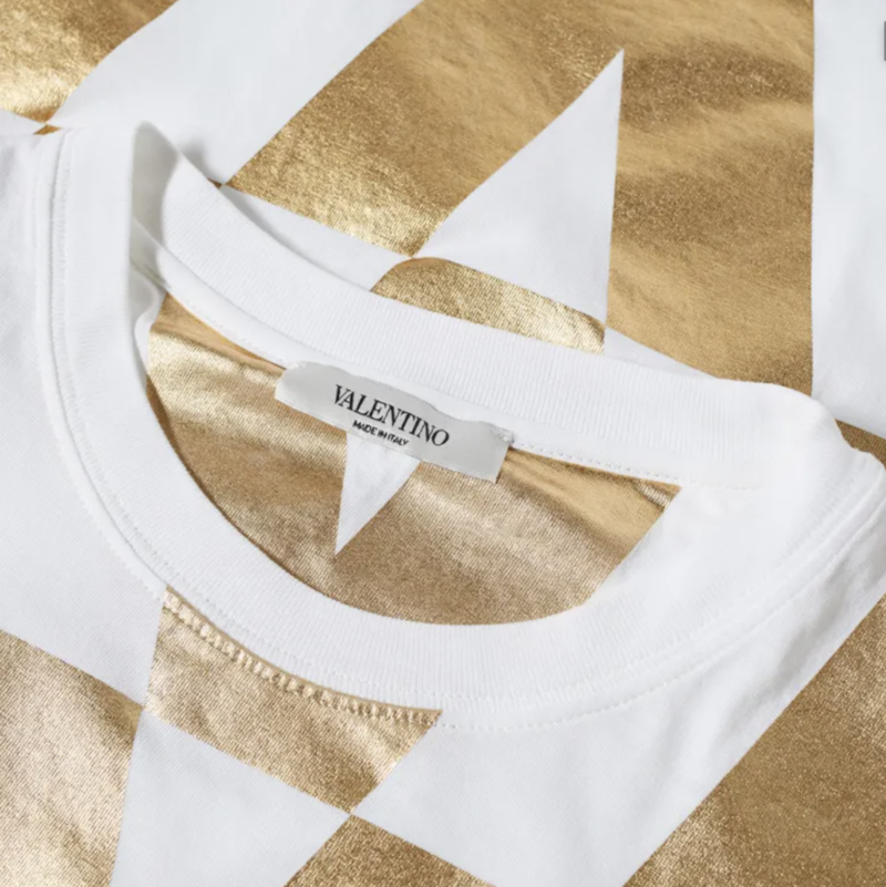 VALENTINO OPTICAL LOGO TEE