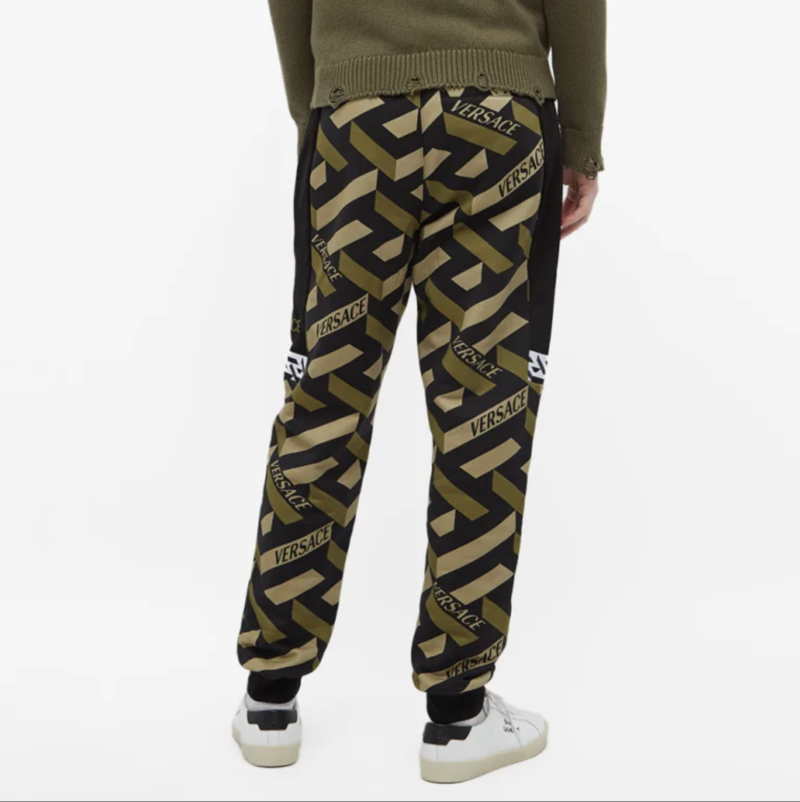 Versace Geometric Logo Track Pant