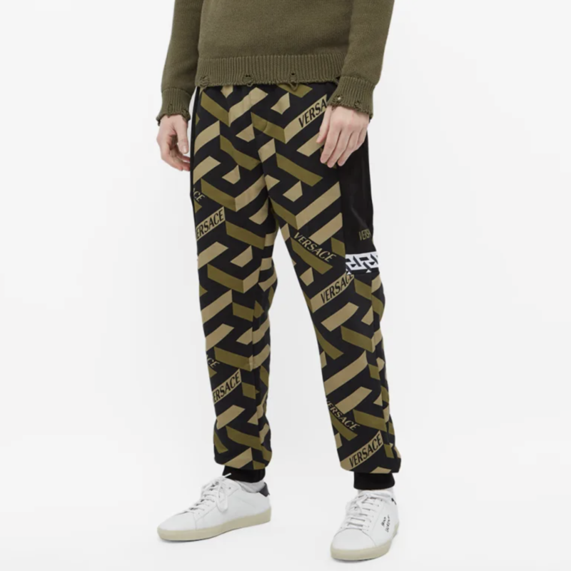 Versace Geometric Logo Track Pant