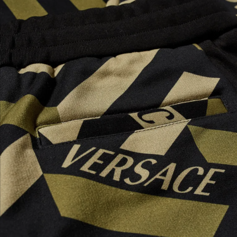 Versace Geometric Logo Track Pant