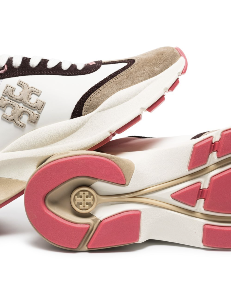 Tory Burch Multi-panel Lace-up Sneakers