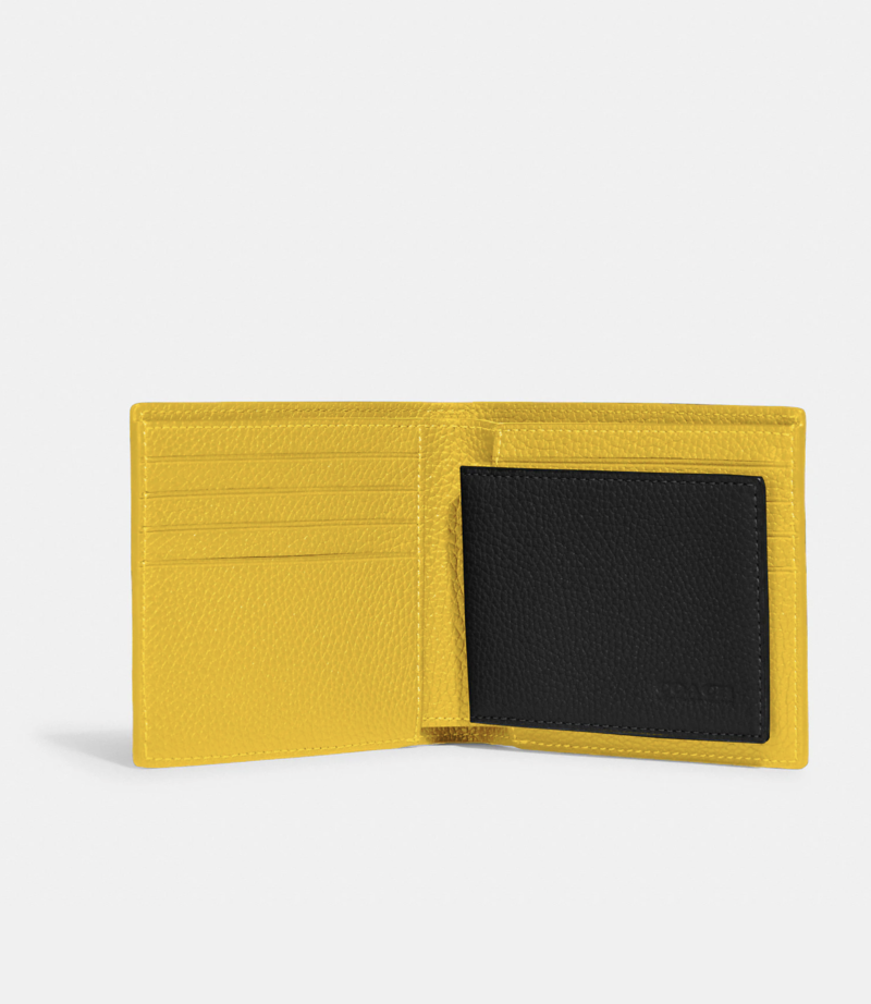 Coach 3 In 1 Wallet - Yellow